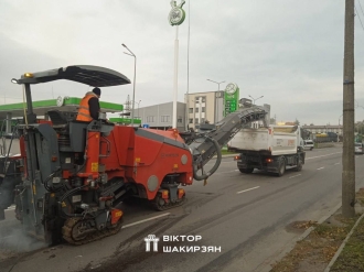 Завтра у Рівному планують асфальтувати важливу вулицю 