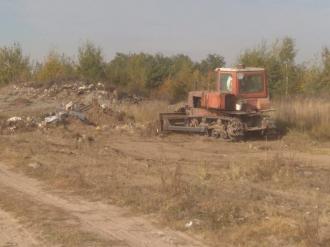 Знову впорядковують сміттєзвалища