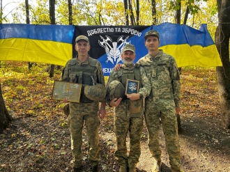 «Золотий тризуб» вручив Сирський лейтенанту з Рівненщини