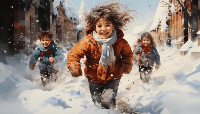 10 ідей для зимових ігор на свіжому повітрі з дитиною