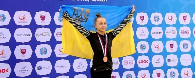 15-річна гімнастка з Рівненщини відмовилась вийти на подіум з росіянками у Катарі