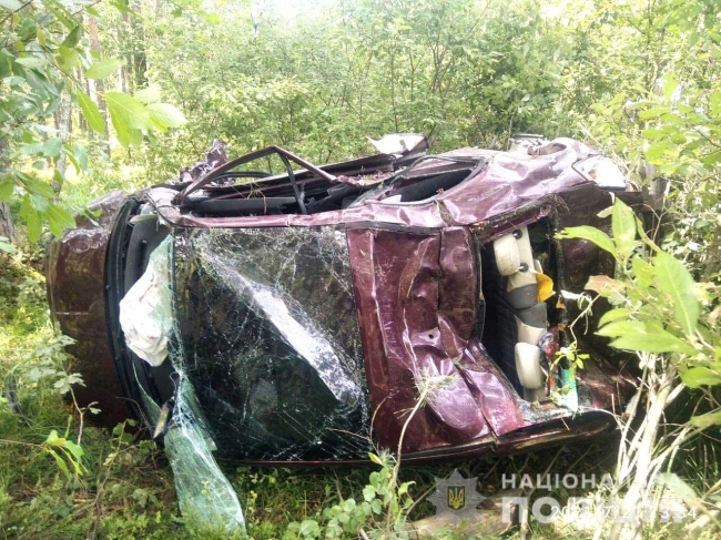 ДТП на Сарненщині: до лікарні привезли двох водіїв та двох пасажирок