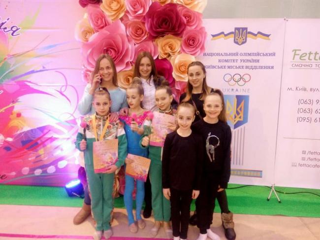 Рівненські гімнастки здобули 29 медалей у столиці