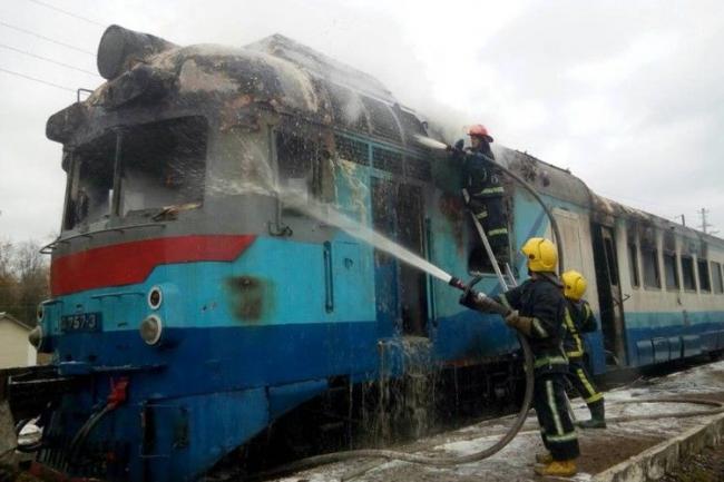 Пожежі в потязі Здолбунів-Удрицьк трапляються регулярно