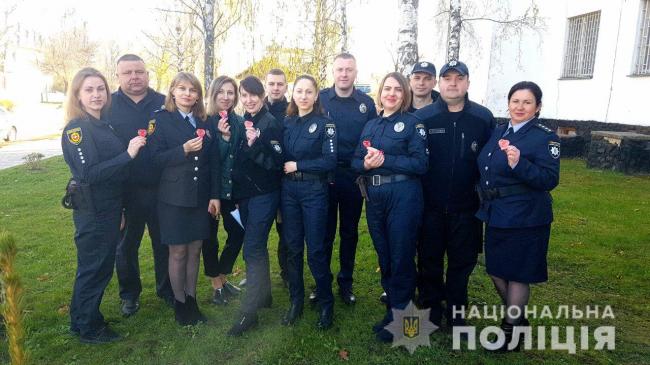 Костопільські поліцейські долучилися до всеукраїнської благодійної акції