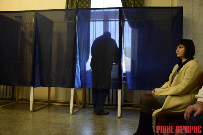 Майже половина виборців Рівненщини уже проголосувала