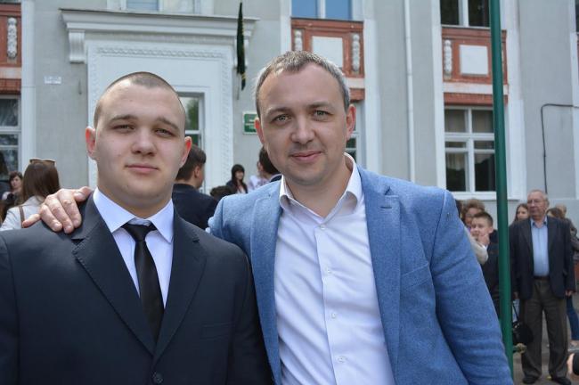 Олексій Муляренко з сином