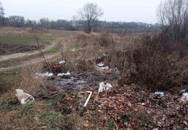 На Млинівщині виявили три сміттєзвалища, площею гектар