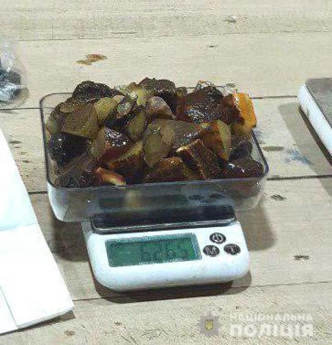На Поліссі поліція викрила цехи з обробки бурштину 