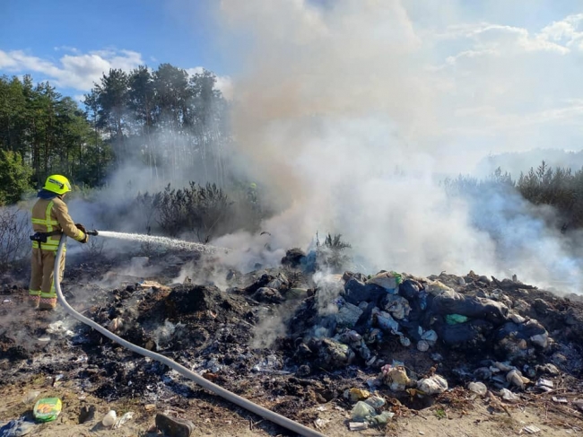 На Рівненщині люди масово спалюють сміття і сухостій — яке покарання 