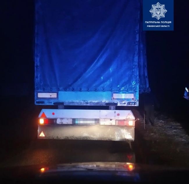 На Рівненщині затримали вантажівку з нелегальними ялинками 