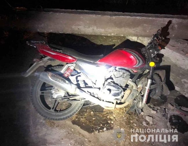 На Сарненщині молодий мотоцикліст серйозно травмував голову