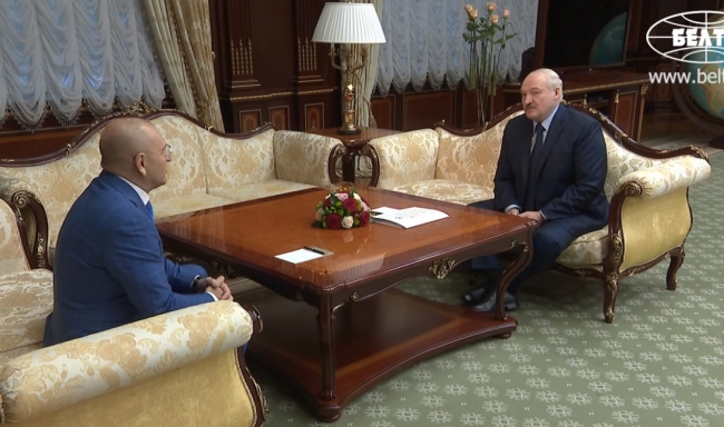 Нардеп «Слуги Народу» на зустрічі з Лукашенком: третина українців хоче бачити вас своїм президентом (ВІДЕО)