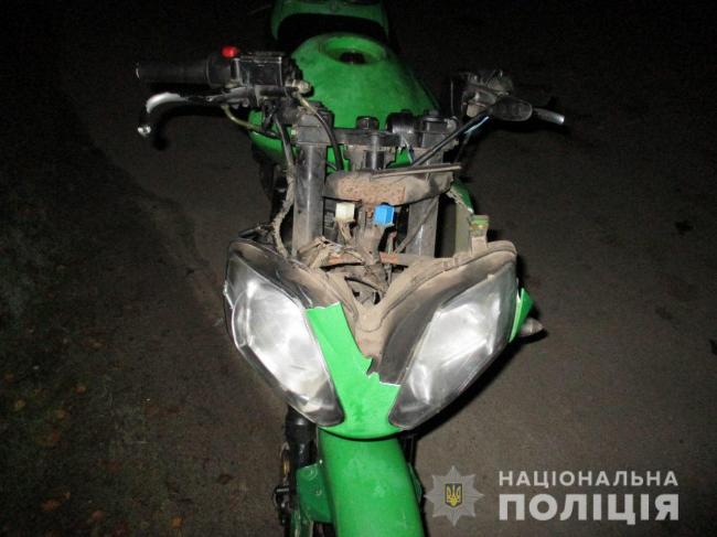 Неповнолітні мотоцикліст і пішохід травмувалися у ДТП на Костопільщині 