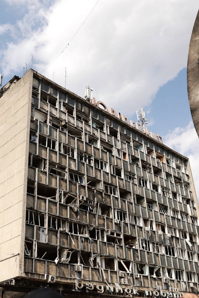 Після ракетного удару Будинок офіцерів у Вінниці знесуть (ФОТО)