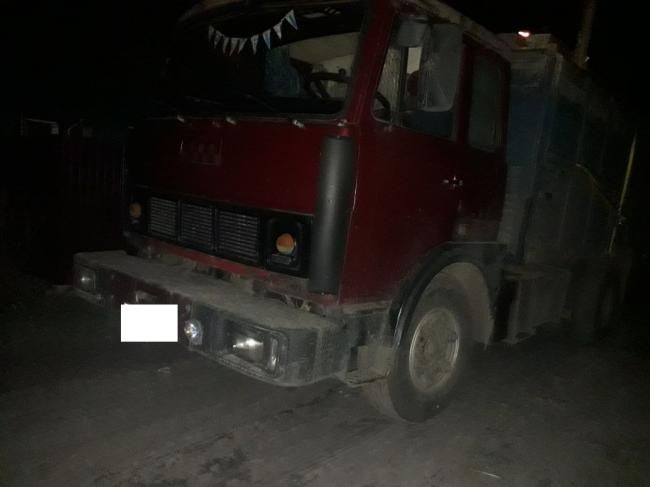 Поблизу українсько-білоруського кордону затримали вантажівку з деревиною