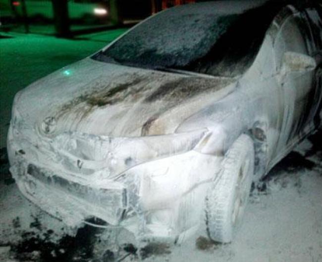 Поліцейські затримали чоловіка, який підпалив авто головного фіскала Рівненщини 