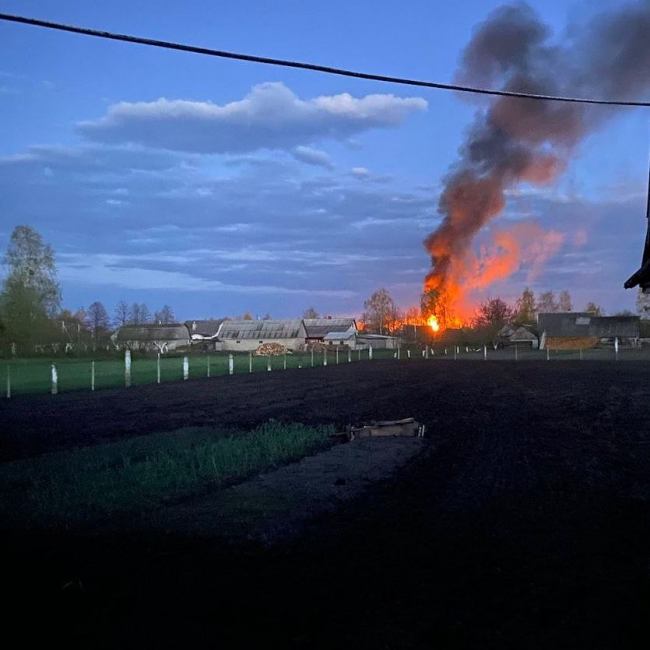 Пожежа у Хиночах: діти у палаючій хаті намагались знайти свого кота (ВІДЕО)