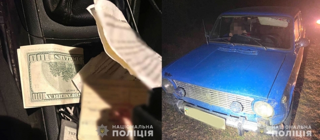 П’яний водій на Володимиреччині поклав 100 доларів до машини поліцейських