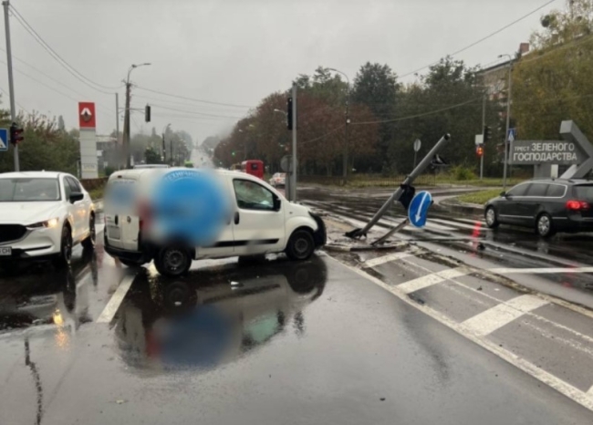 П`яний водій у Рівному скоїв ДТП та сам викликав патрульних