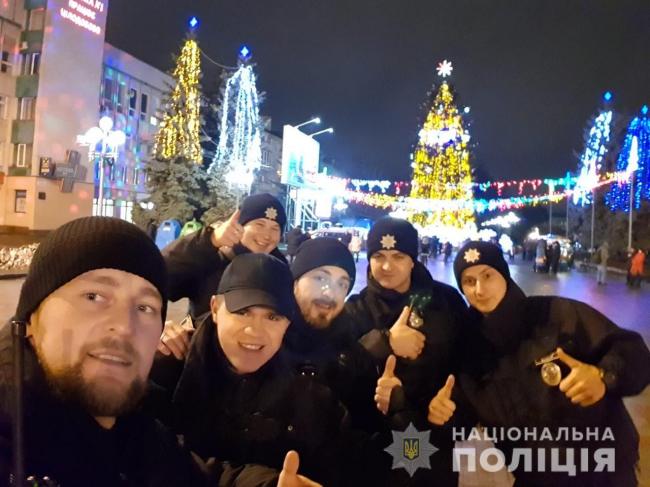 Рівняни приємно здивували поліцейських на Новий рік