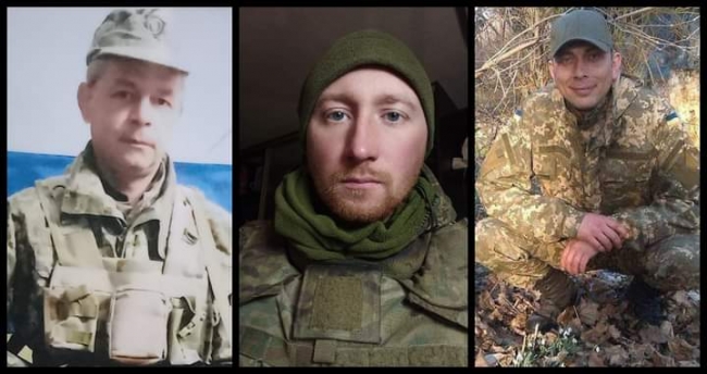Рівняни прощатимуться з трьома тезками-військовиками, які загинули у боях на Донеччині