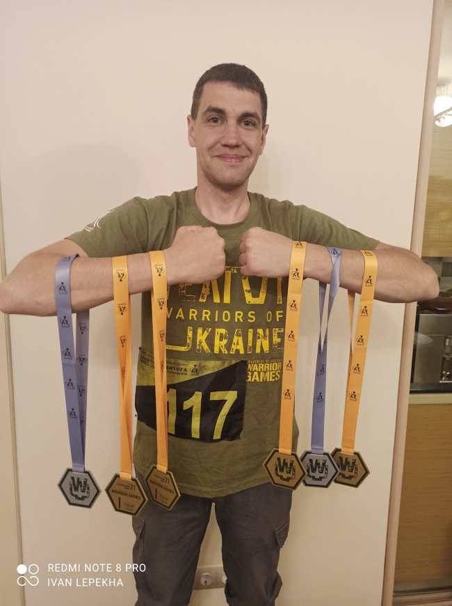 Рівнянин виборов 6 медалей на «Іграх Воїнів»