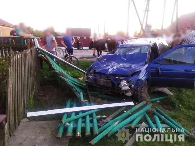 Шість корів на Березнівщині постраждали через п'яного водія 