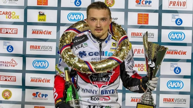 Спідвеїст Марко Левішин з Рівного переміг на турнірі в Чехії