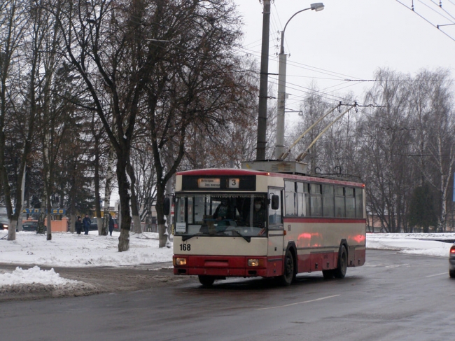 Тролейбусний парк Рівного скорочується на 5 одиниць