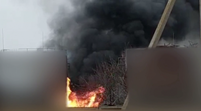 У Бєлгородській області пролунали вибухи — горить нафтобаза (ВІДЕО) 