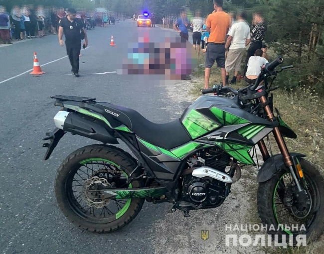 У ДТП на Сарненщині загинув пасажир мотоцикла