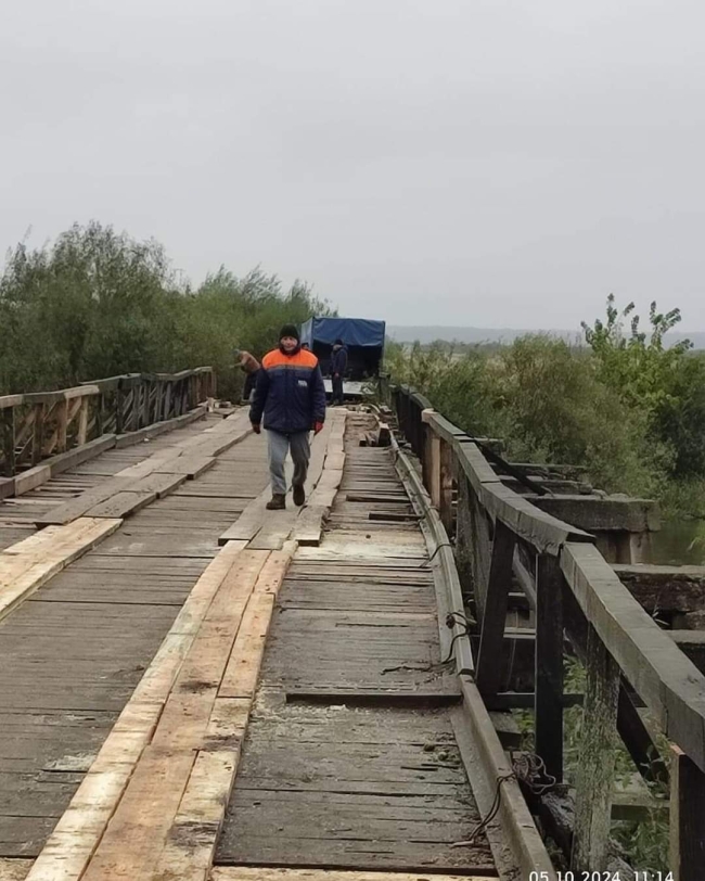 У Люхчі відремонтували старий міст