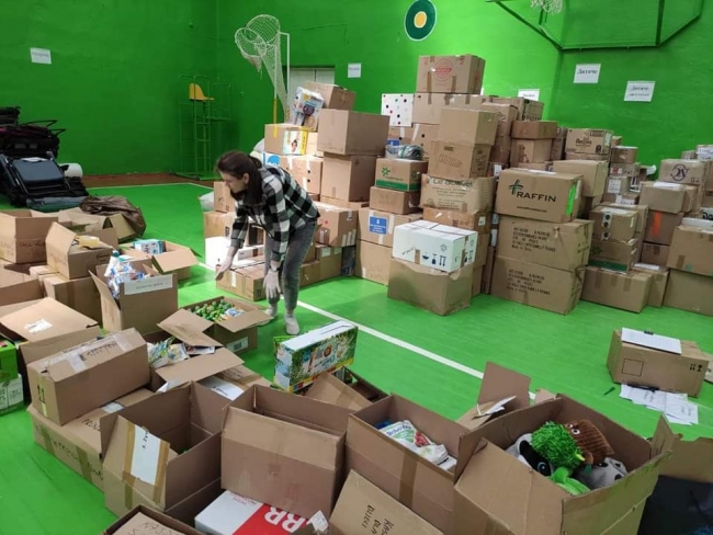 У Рівне привезли 11 тонн гуманітарної допомоги