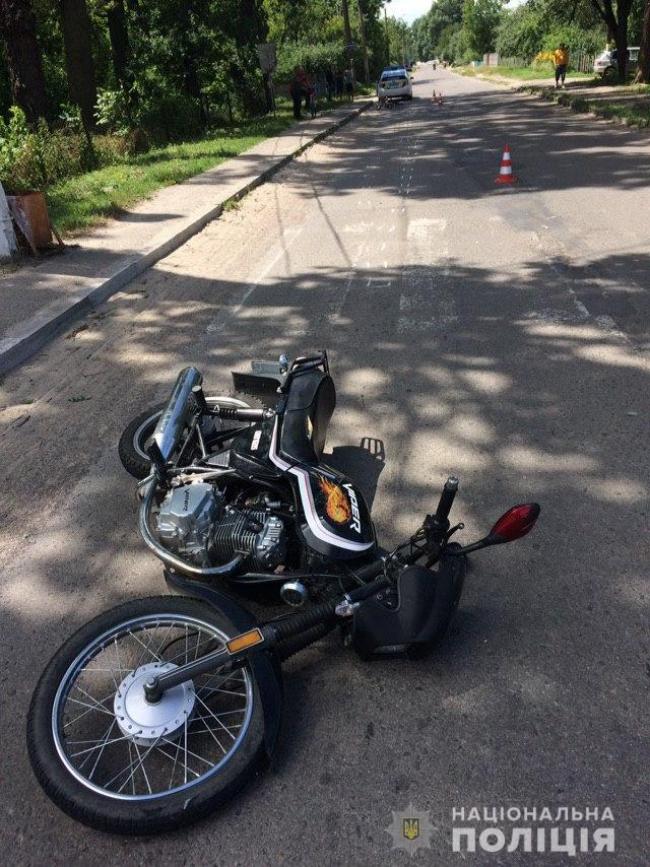 У Рівненському районі постраждав малолітній велосипедист