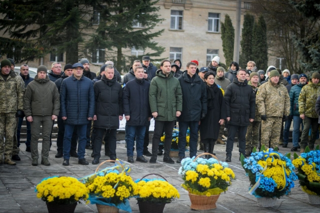 У Рівному відзначили День Соборності (ФОТО)