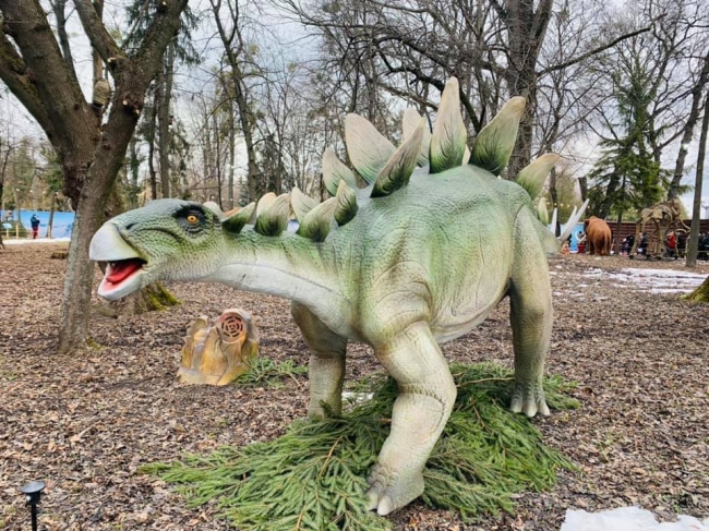 У Рівному запрацював парк динозаврів