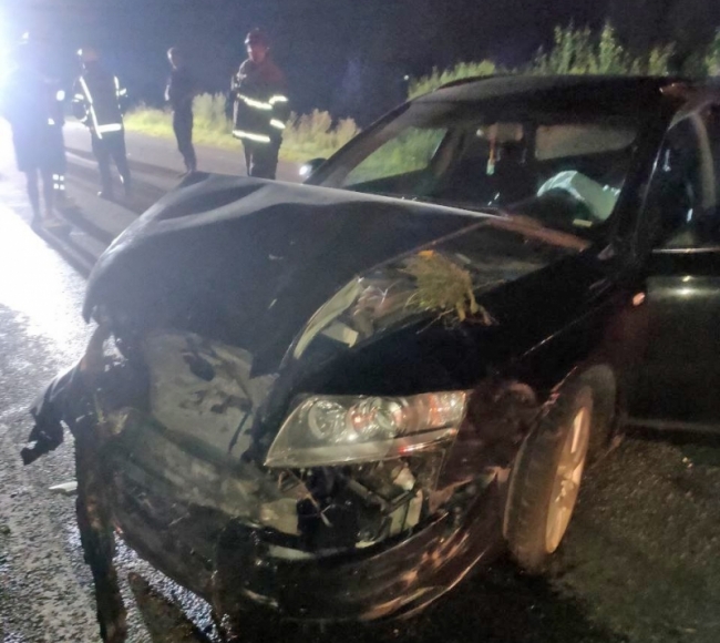 П’яний водій у Сарнах протаранив «Volkswagen Рassat» (ФОТО)