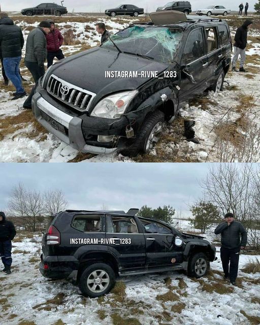 Біля Володимирця перекинувся позашляховик, а водій покинув травмовану пасажирку 