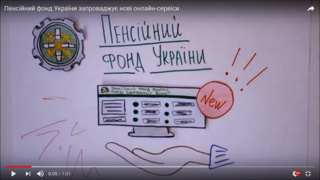 Українці починають користуватись новими онлайн-сервісами Пенсійного фонду 