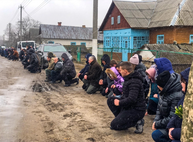 Усім селом на Сарненщині віддали останню шану борцю з російськими окупантами (ФОТО)