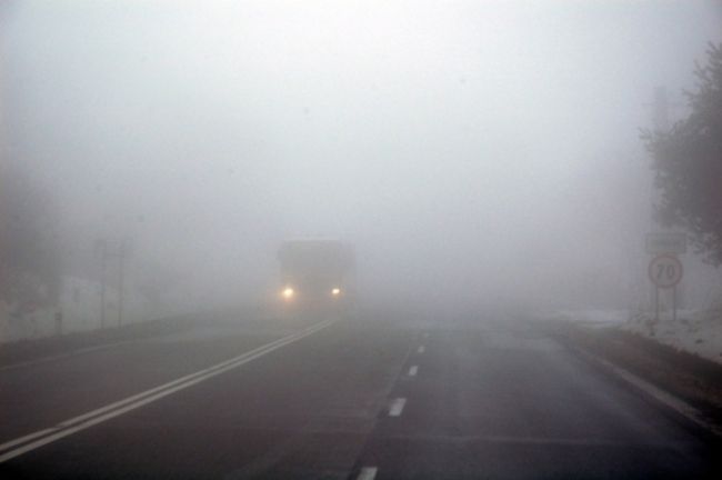 В поліції пояснили, як їздити в тумані на Рівненщині