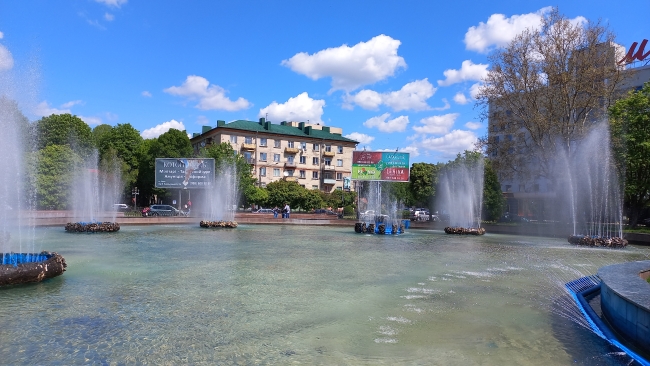 Відомо, як працюватимуть фонтани Рівного у червні 