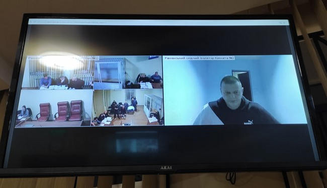 Віталій Козачук у судовому засіданні по відеозв’язку із СІЗО