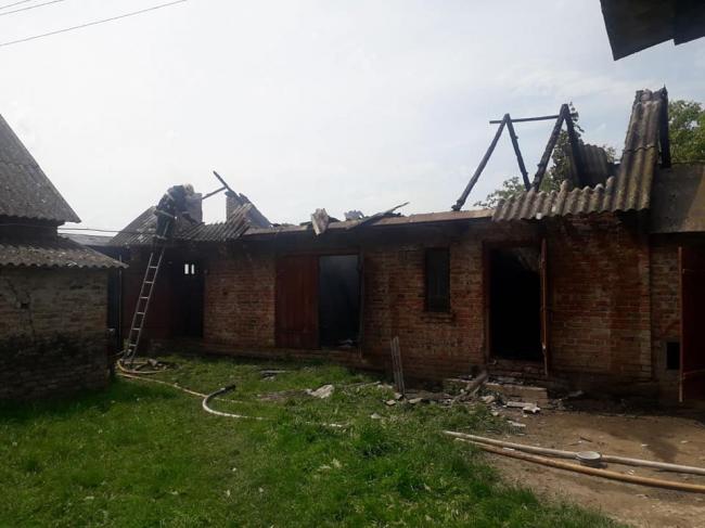 Вогонь підкрадався до будинку: дві дівчинки на Демидівщині підпалили хлів