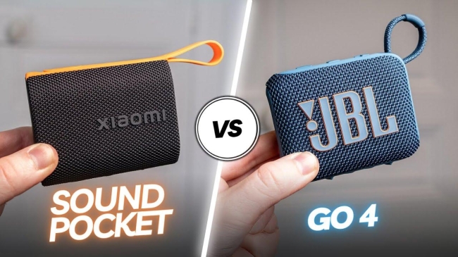 Xiaomi Pocket Sound VS JBLGO 4: протистояння мобільності