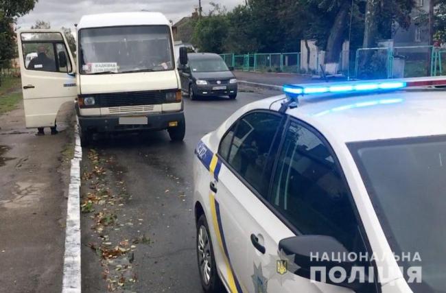 Затримали нетверезого водія маршрутки