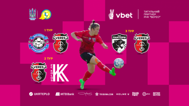 Жіноча команда «Вереса» розпочне новий сезон матчем проти «Маріуполя»