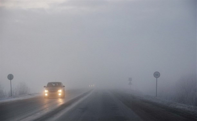 Штормове попередження: на Рівненщині очікуються туман та ожеледиця