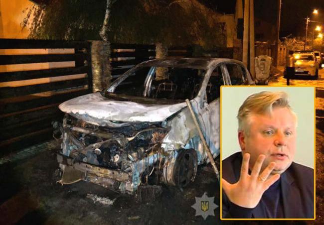 Знайшли кримінальників, які спалили автомобіль секретаря міськради Рівного